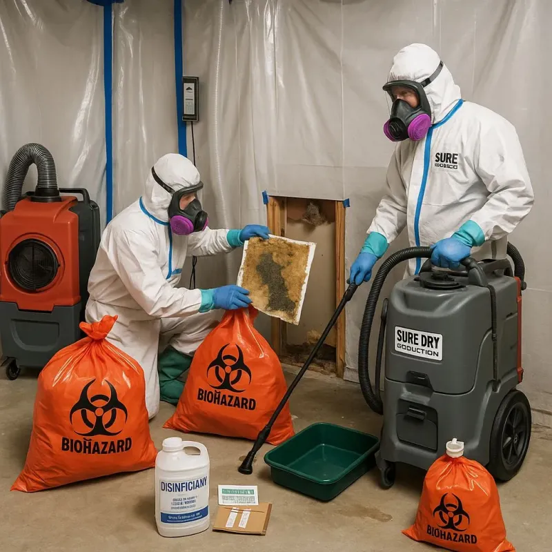 Contaminated Water Handling Protocols process in Braham, MN
