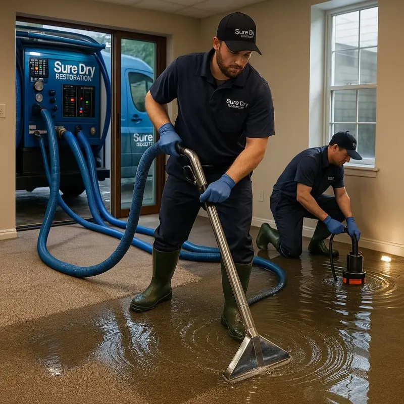 Water Extraction and Removal process in Braham, MN